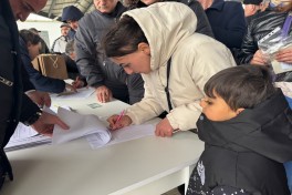 Köç karvanı Cəbrayılın Horovlu kəndinə çatıb, evlərin açarları təqdim olunub - FOTO  - YENİLƏNİB  - VİDEO 