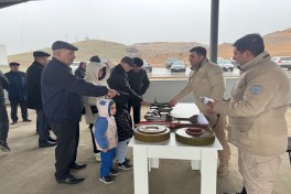 Köç karvanı Cəbrayılın Horovlu kəndinə çatıb, evlərin açarları təqdim olunub - FOTO  - YENİLƏNİB  - VİDEO 