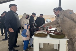 Köç karvanı Cəbrayılın Horovlu kəndinə çatıb, evlərin açarları təqdim olunub - FOTO  - YENİLƏNİB  - VİDEO 