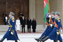 Efiopiya Baş nazirinin rəsmi qarşılanma mərasimi olub - YENİLƏNİB 