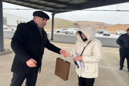 Köç karvanı Cəbrayılın Horovlu kəndinə çatıb, evlərin açarları təqdim olunub - FOTO  - YENİLƏNİB  - VİDEO 