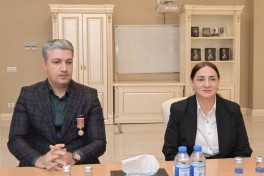 Elm və təhsil naziri Sumqayıtda vətəndaşları qəbul edib