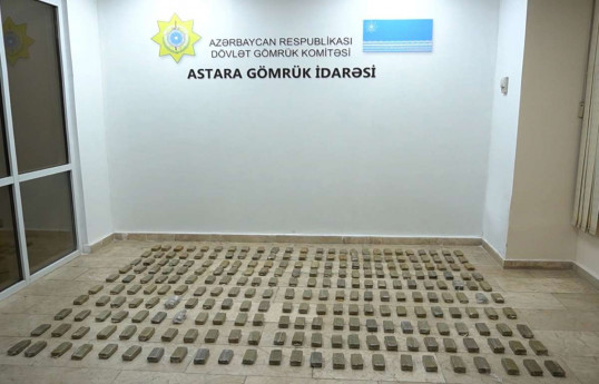 Astarada İrandan Rusiyaya gedən "qarpız" yükünün içərisində külli miqdarda narkotik vasitə aşkarlanıb - FOTO  - VİDEO 