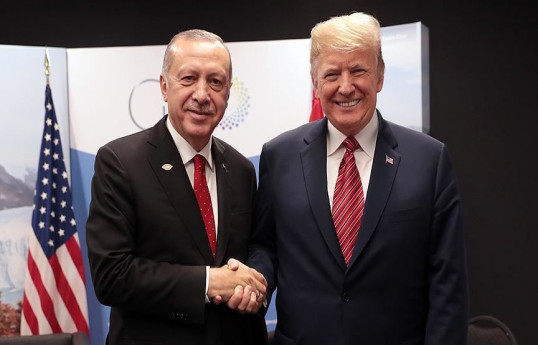 Türkiyə Prezidenti Rəcəb Tayyib Ərdoğan, ABŞ Prezidenti Donald Tramp