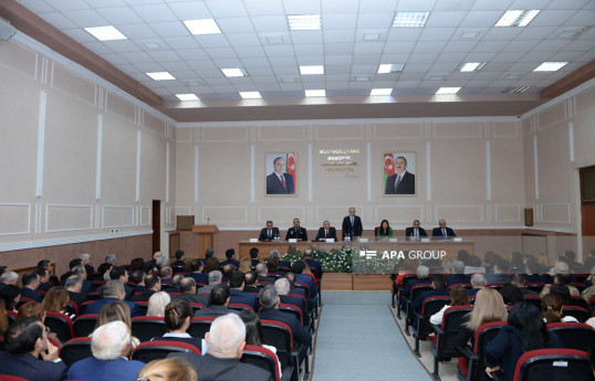 Səbail RİH-də ilin yekunlarına həsr olunmuş hesabat yığıncağı keçirilib  - FOTO 