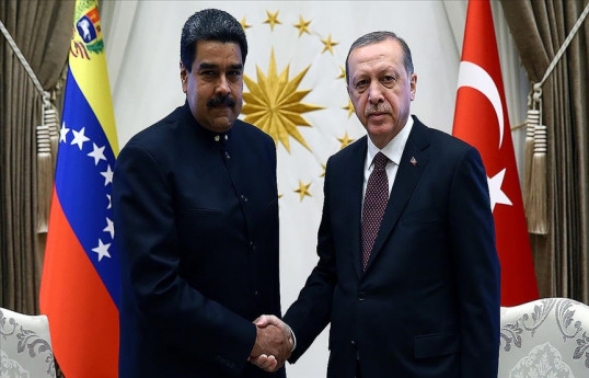 Venesuelanın sabiq prezidenti-Nikolas Maduro, Türkiyə prezidenti Rəcəb Tayyib Ərdoğan
