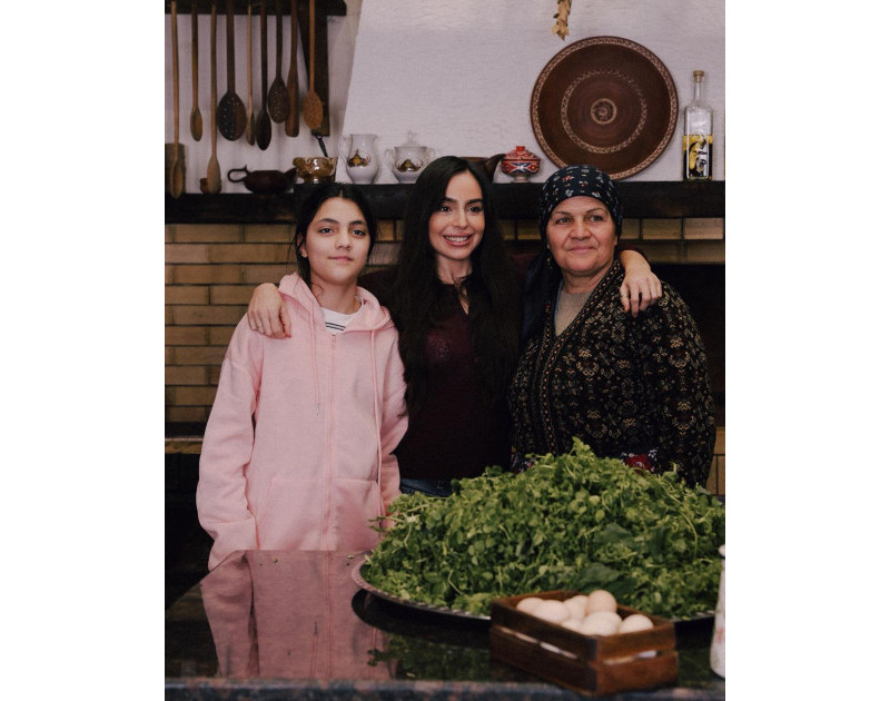 Leyla Əliyeva Qusarda “Kənd Həyatı” layihəsinin qonağı olub