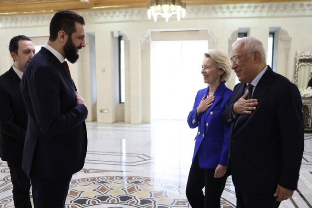 Aİ liderləri Suriyaya səfər edib