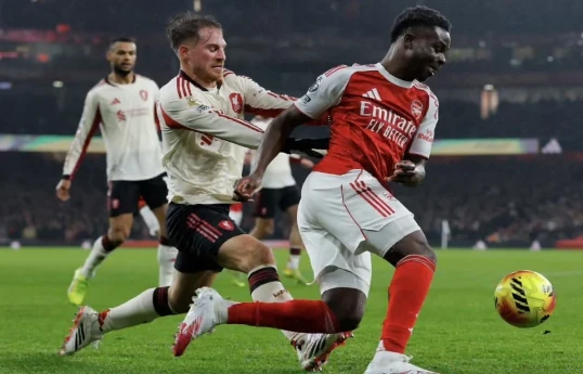 İngiltərə Premyer Liqası:  “Arsenal”- “Liverpul” qarşılaşmasında qalib müəyyənləşməyib