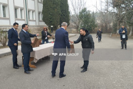 Köç karvanı Ağdərəyə çatıb, açarlar təqdim olunub - FOTO  - VİDEO  - YENİLƏNİB-1 