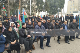 Köç karvanı Ağdərəyə çatıb, açarlar təqdim olunub - FOTO  - VİDEO  - YENİLƏNİB-1 