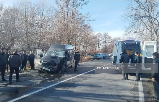 Oğuzda baş verən yol qəzasında yaralananların kimliyi məlum olub  - FOTOLENT  - YENİLƏNİB-3 