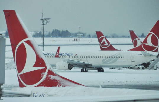 Türk Hava Yolları 54 uçuşu ləğv edib