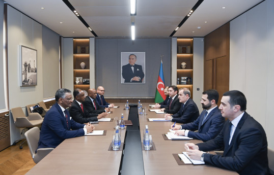 Ceyhun Bayramov Sudanın XİN başçısının müavinini qəbul edib