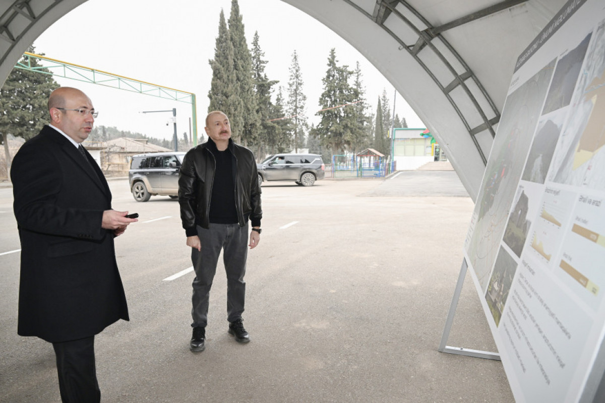 Prezident İlham Əliyev, Dövlət Şəhərsalma və Arxitektura Komitəsinin sədri Anar Quliyev