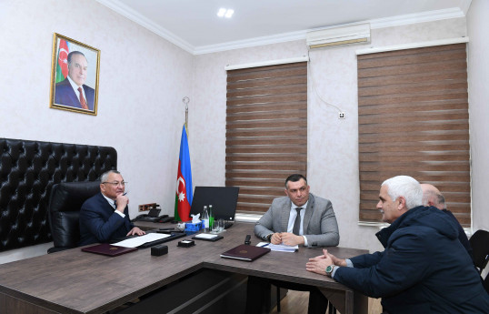 Dövlət Komitəsində vətəndaşların növbəti qəbulu keçirilib