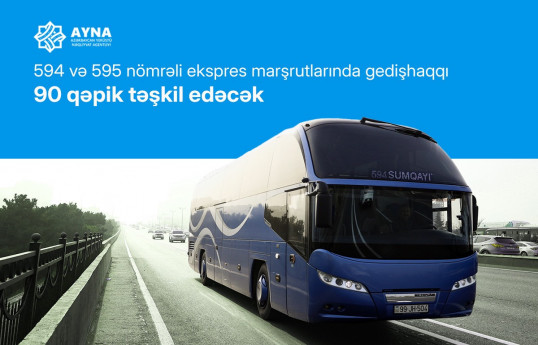 Bakı-Sumqayıt istiqaməti üzrə iki avtobus marşrutunda gediş haqqı artırılır
