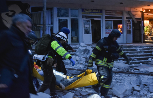 Rusiyanın zərbələri nəticəsində ötən il Ukraynada 2 400 mülki şəxs ölüb