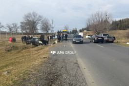 Zaqatalada maşın aşıb, 1 nəfər ölüb, digəri xəsarət alıb - FOTO 