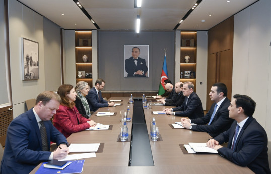 Ceyhun Bayramov Aİ rəsmisi ilə Ermənistanla normallaşma prosesini müzakirə edib