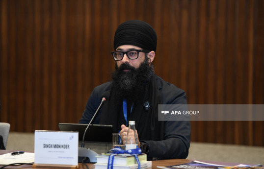 Siqh Federasiyasının sədri Bual Maninder Siqh