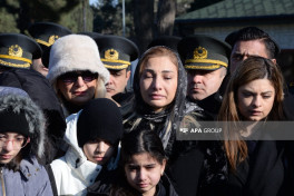 Milli Qəhrəman Şahin Tağıyev Hərbi Memorial Məzarlıqda dəfn edilib - FOTO 