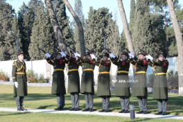 Milli Qəhrəman Şahin Tağıyev Hərbi Memorial Məzarlıqda dəfn edilib - FOTO 