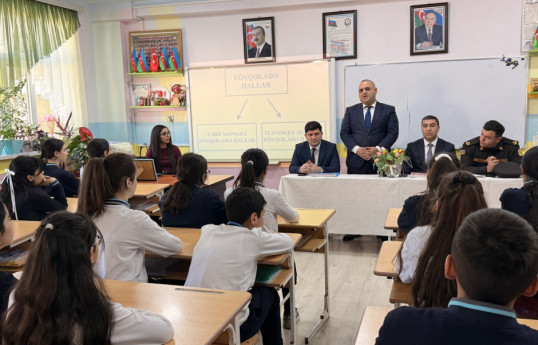 Fövqəladə Hallar Nazirliyi silsilə maarifləndirmə tədbirləri keçirib