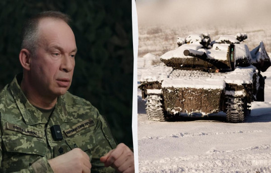 Ukrayna Silahlı Qüvvələrinin baş komandanı Aleksandr Sırskı