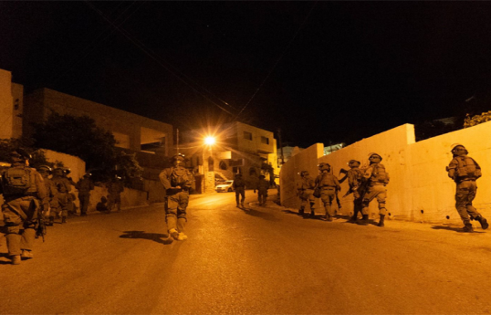 İsrail Hebronda genişmiqyaslı antiterror əməliyyatına başlayıb