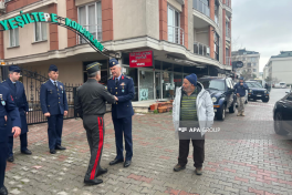 Azərbaycanın Türkiyədəki hərbi attaşesi təyyarə qəzasında şəhid olan hərbçinin ailəsini ziyarət edib