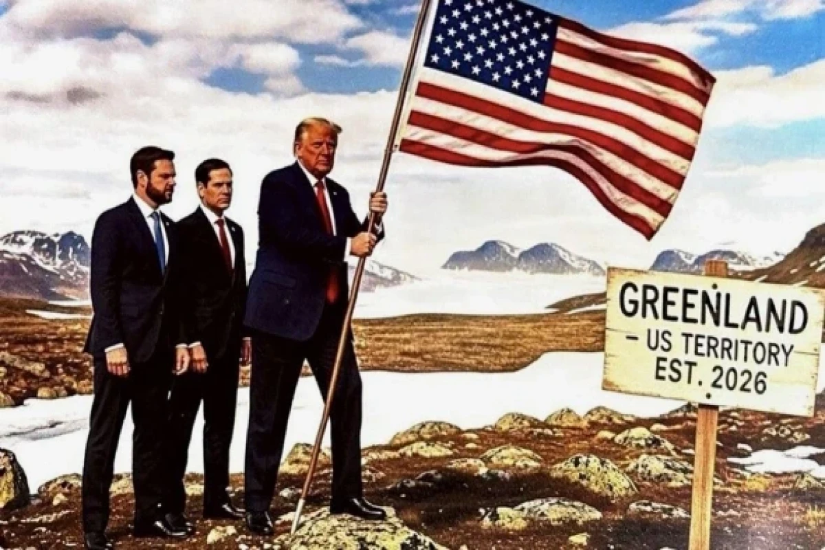vitse-prezident Djey Di Vens, dövlət katibi Marko Rubio, ABŞ Prezidenti Donald Tramp