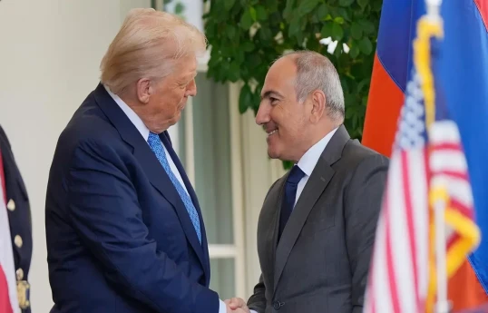ABŞ Prezidenti Donald Tramp, Ermənistan Baş naziri Nikol Paşinyan