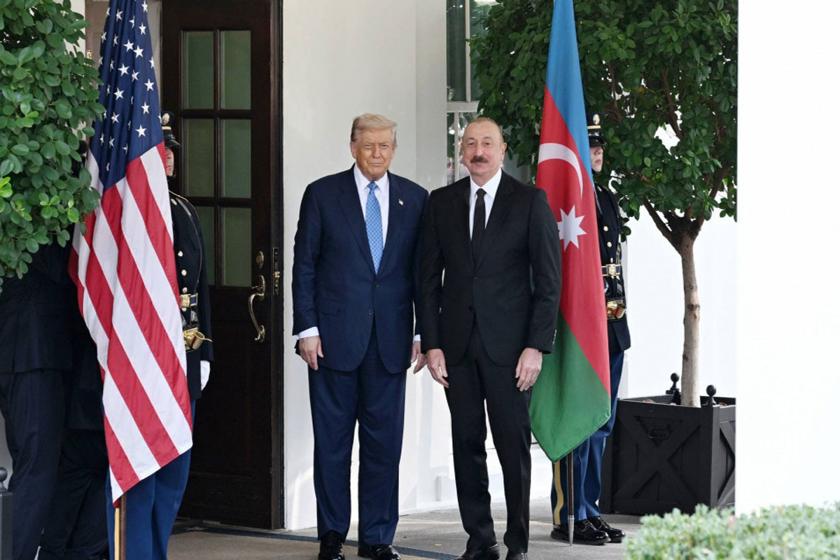 Amerika Birləşmiş Ştatlarının Prezidenti Donald Tramp, Azərbaycan Respublikasının Prezidenti İlham Əliyev