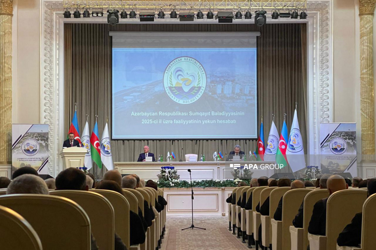 Sumqayıt Bələdiyyəsi 2025-ci il üzrə fəaliyyətinin yekunlarını açıqlayıb
