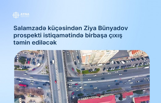 Tbilisi prospektinin Əbdülvahab Salamzadə küçəsi ilə kəsişməsi işıqforla nizamlanacaq - VİDEO 