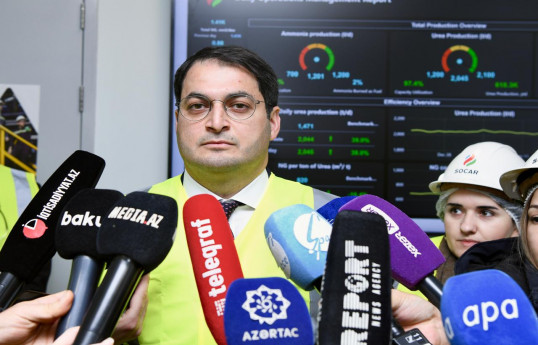 Emil Alxaslı: "SOCAR Karbamid" zavodunun mükafat almasının əsas səbəbi rəqəmsal layihələrdir