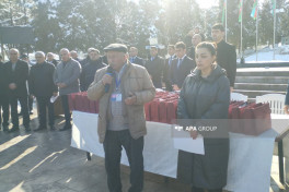 İlk köç karvanı Xankəndi şəhərinə çatıb, açarlar təqdim olunub- FOTO  - YENİLƏNİB-1  - VİDEO 