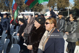 İlk köç karvanı Xankəndi şəhərinə çatıb, açarlar təqdim olunub- FOTO  - YENİLƏNİB-1  - VİDEO 