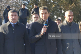 İlk köç karvanı Xankəndi şəhərinə çatıb, açarlar təqdim olunub- FOTO  - YENİLƏNİB-1  - VİDEO 