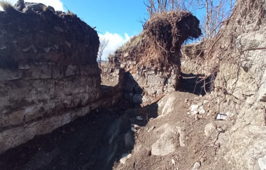 Lahıcla Basqal arasında yerləşən qalada qazıntı aparıb, dəfinə axtaranlar məsuliyyətə cəlb edilib