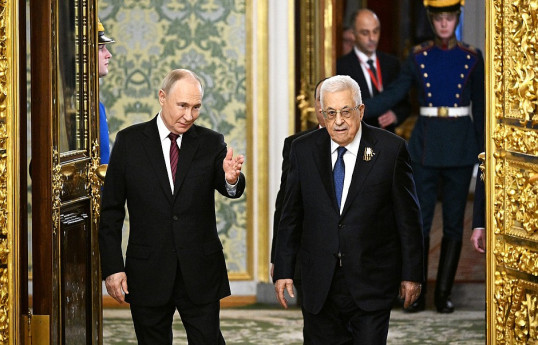Rusiya Prezidenti Vladimir Putin, Fələstin Dövlətinin Prezidenti Mahmud Abbas