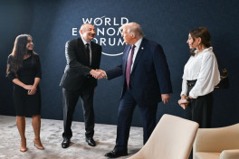 Davosda Prezident İlham Əliyevlə Donald Tramp arasında görüş keçirilib - YENİLƏNİB-1 