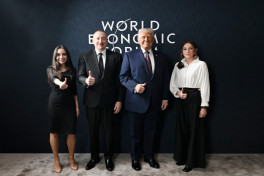 Davosda Prezident İlham Əliyevlə Donald Tramp arasında görüş keçirilib - YENİLƏNİB-1 