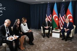 Davosda Prezident İlham Əliyevlə Donald Tramp arasında görüş keçirilib - YENİLƏNİB-1 