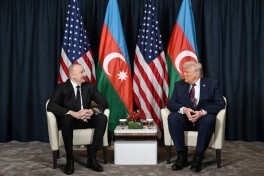 Davosda Prezident İlham Əliyevlə Donald Tramp arasında görüş keçirilib - YENİLƏNİB-1 