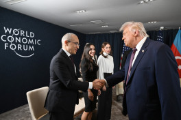 Davosda Prezident İlham Əliyevlə Donald Tramp arasında görüş keçirilib - YENİLƏNİB-1 