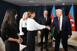 Davosda Prezident İlham Əliyevlə Donald Tramp arasında görüş keçirilib - YENİLƏNİB-1 