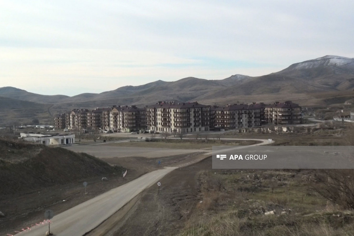 Cəbrayıl şəhərində yaşayış infrastrukturu bərpa olunur, 663 ailə doğma yurda qayıdıb - FOTO 