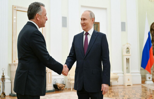 Rusiya Prezidenti Vladimir Putin və ABŞ prezidentinin xüsusi nümayəndəsi Stiv Uitkoff